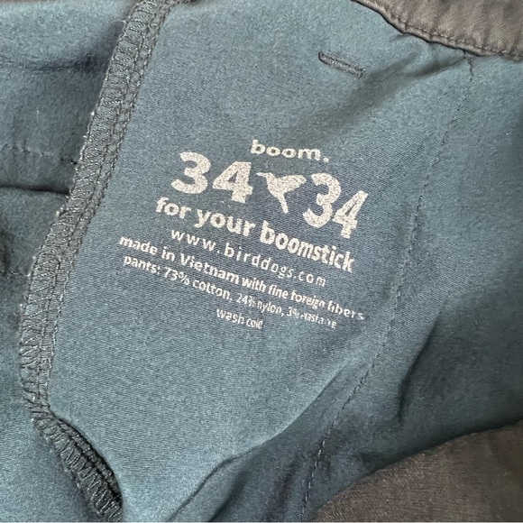 Bird Dogs Kevin Buffets Stretch Chino Pants 34x34 - Picture 7 of 7